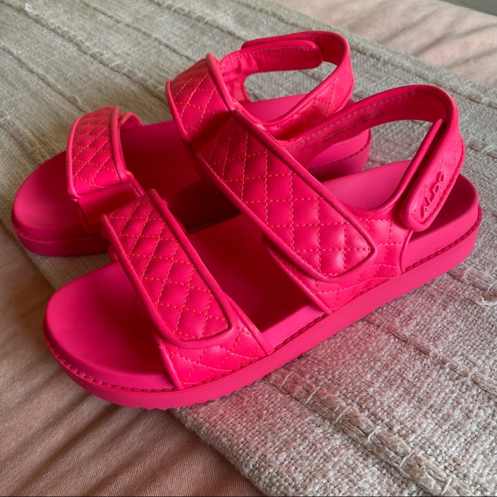 Aldo “Eowiliwia” Sandals - Bright Pink